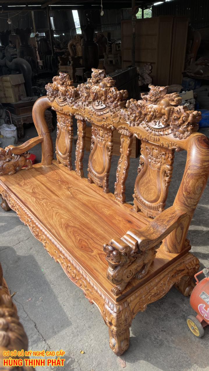 ghế dài bộ bàn ghế Cẩm Lai